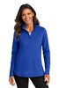 Port Authority® Women's C-FREE® Double Knit Quarter Zip