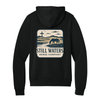 Still Waters Horse Co Black Hoodie Back Logo
