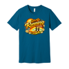 Let's Go Running Tee Deep Teal
