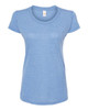 Tultex Style 253 - Athletic Blue Tri Blend - Front View