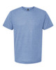 Tultex Style 254 - Athletic Blue Tri Blend - Front View