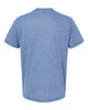 Tultex Style 254 - Athletic Blue Tri Blend - Back View