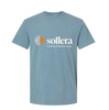 Sollera Comfort Colors T-Shirt Ice Blue with White Image