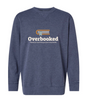 Overbooked Crewneck Sweatshirt Washed Navy