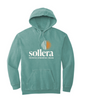 Sollera Comfort Colors Hooded Sweatshirt Seafoam