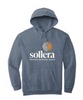 Sollera Comfort Colors Hooded Sweatshirt Blue Jean