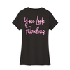 McCulley Optix Gallery You Look Fabulous Tee Back