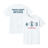 463 Foundation Youth Tee White Back Tagline