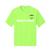 MIDAS Football Academy Performance Tee Neon Green