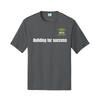 MIDAS Football Academy Performance Tee Charcoal