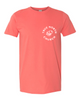 True North Church - Need a Prayer? Coral Silk T-Shirt Front Image