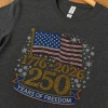 America Flag 250th Anniversary Rhinestone T-shirts