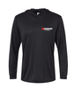 Redeemed Fitness Performance Hooded Long Sleeve T-Shirt Black