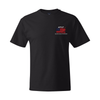 Kratz Family Outdoors Red White & Blue Tee Black Front