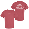 Crimson Prairie Heights Church Serve People Comfort Colors® Tee