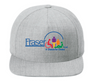 Fraser 5-Panel Snapback Cap Heather Grey