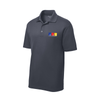 Community Living Services Embroidered Polo Graphite