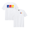 Community Living Services Basic Tee White Front and Back