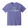 ShareHouse Pigment Dyed Logo Tee Violet