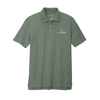 ShareHouse Embroidered Polo Dark Green Heather