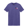 4 Luv of Dog Logo Tee Heather Purple
