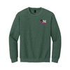 4 Luv of Dog Logo Crewneck Heather Dark Green