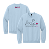 4 Luv of Dog Way Home Crewneck Light Blue