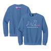 4 Luv of Dog Way Home Crewneck Heather Deep Royal