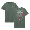 4 Luv of Dog Volunteer Tee Heather Military Green