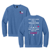 4 Luv of Dog Volunteer Crewneck Heather Deep Royal
