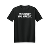 JackAttack 365 It Is What You Make It Tee Black