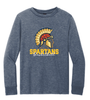 SYBA Spartans Youth Long Sleeve Tee Navy Frost Front