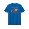 It Is What You Make It Logo Tee Neon Blue