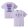 463 Foundation Stacked Tagline Tee Orchid