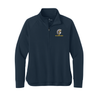 1977 State Basketball Champions Womens 1/4 Zip Navy Blazer
