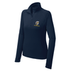 1977 State Basketball Champions Womens 1/4 Zip True Navy