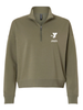 YMCA of the Northern Sky Women's Quarter-Zip Pullover Pine