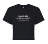 Mahajan Spine & Joint Crop Top Black