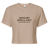 Manajan Spine & Joint Crop Top