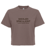 Manajan Spine & Joint Boxy Tee Shitake