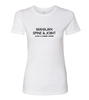 Mahajan Spine & Joint Women's Next Level Cotton Tee White