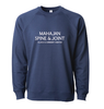 Mahajan Spine & Joint Independent Trading Crewneck Sweatshirt Indigo