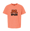 Moorhead SPUDS Youth T-Shirt Heather Orange