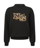 North Stars Mock Neck Sweatshirt Black