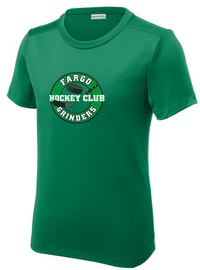 Fargo Grinders | Youth Short Sleeve Tech Tee - Green