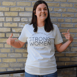 Soroptimist RRV t-shirt made of 100% Airlume combed and ring spun cotton for a soft feel