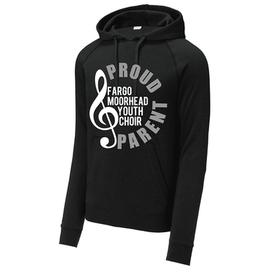 Fargo Moorhead Youth Choir | Adult Proud Parent Hoodie Black
