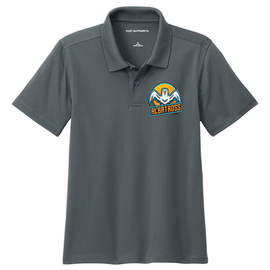 Albatross | Youth Dry Zone UV Micro-Mesh Polo Graphite
