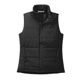 Port Authority® Women's Puffer Vest Deep Black