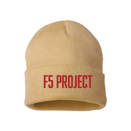 F5 Project | Embroidered Beanie Words
